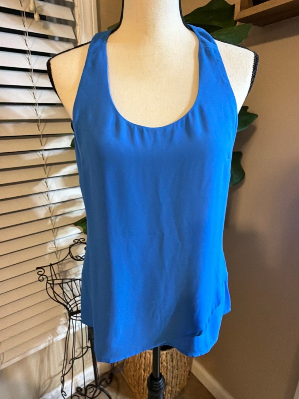 Banana Republic Royal Blue Scoop Neck Camisole